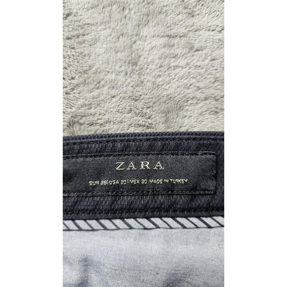 ALT Bella Swan Twilight Zara Women's Jeans 30" Black Straight Mid Rise Dark Wash - Picture 5 of 15